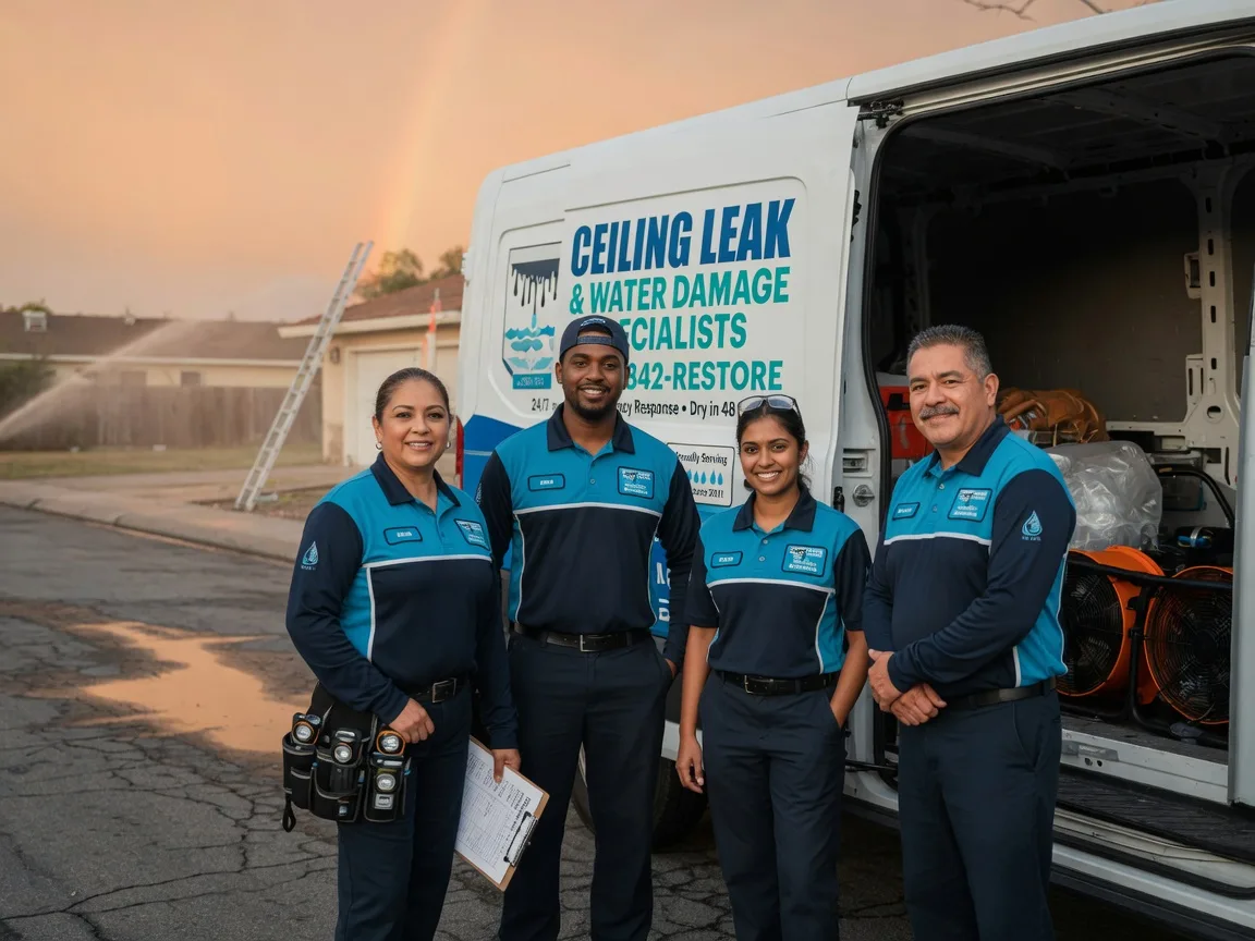 Ceiling Leak Cleanup company in Paradise, KS