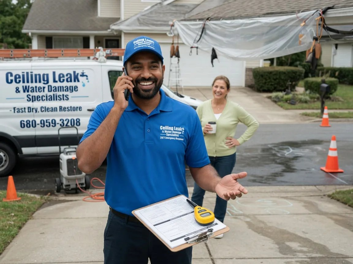 Ceiling Leak Cleanup Paradise, KS FAQs